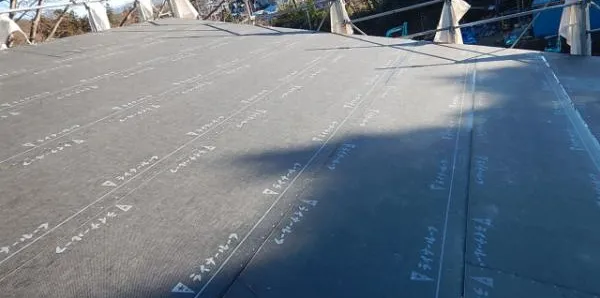 屋根防水下地検査